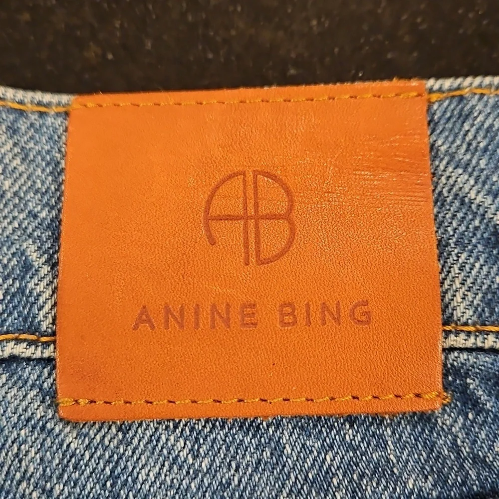 ๐ANINE BING๐ Knox Jean ~ Mineral Blue 28 NWT - Picture 13 of 16